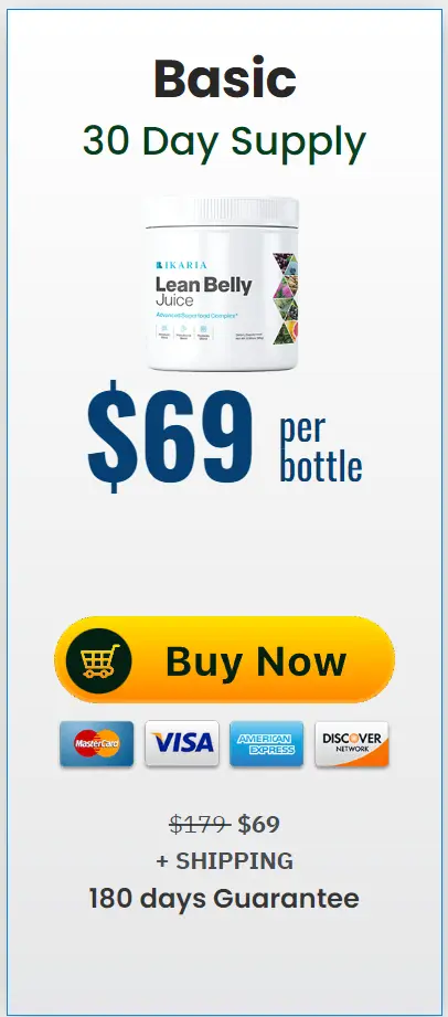 Ikaria Lean Belly juice - 1 Bottle Pack
